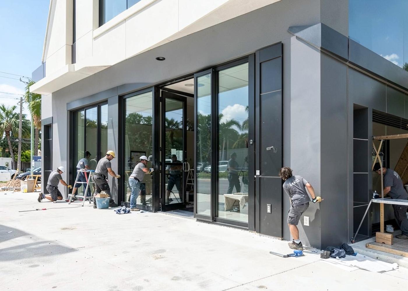 Commercial installation capability