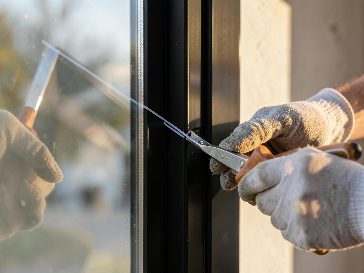 Precision window installation detail